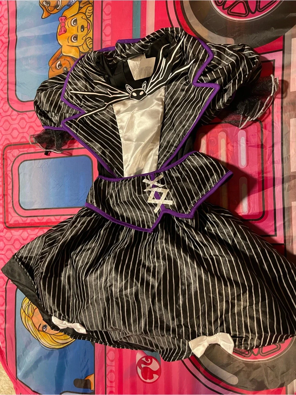 Jack Skellington Costume dress, girls sz m